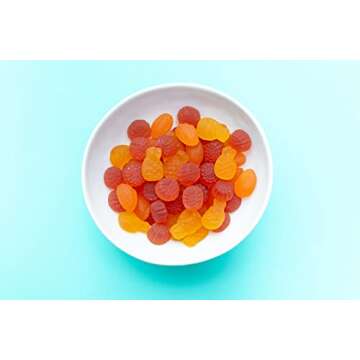 YumEarth Organic Tropical Flavored Fruit Snacks, 43ct- 0.7oz Snack Packs, Allergy Friendly, Gluten F...