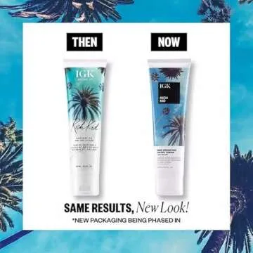 IGK Rich Kid Coconut Oil Air-Dry Cream for Beach Waves