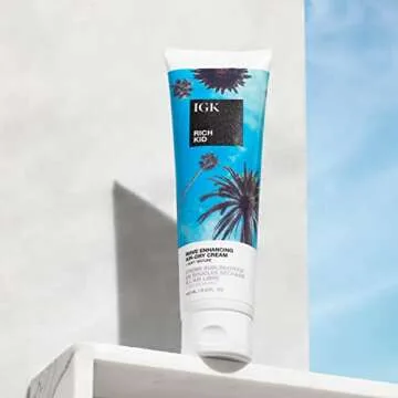 Effortless Beach Waves with IGK Coconut Oil Cream
