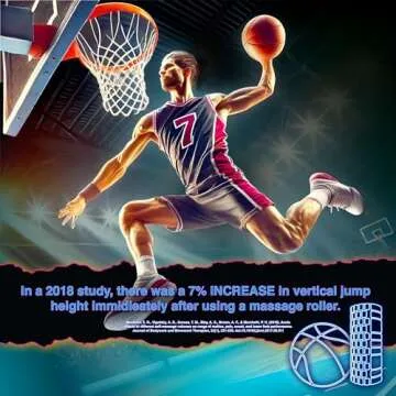 321 STRONG Foam Roller - Medium Density Deep Tissue Massager - Muscle Massage + Myofascial Trigger Point Release - Includes 4K eBook - Sunrise