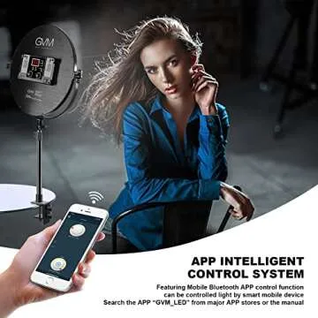 GVM Key Light Bi-Color LED Video Light for Creators