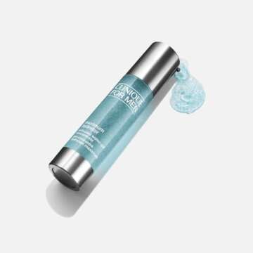 Clinique For Men Starter Kit Set For Daily Intense Hydration | Face Wash, Cream Shave, Maximum Hydrator Activated Water Gel Concentrate