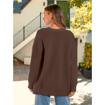 Oversized Cardigan Sweater for Women Cozy Fall Fashion