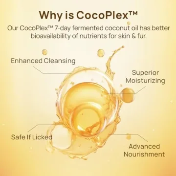 Natural Coconut Scent Pet Ear Wipes Dogs Cats 50 Count