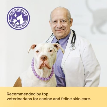 Natural Coconut Scent Pet Ear Wipes Dogs Cats 50 Count