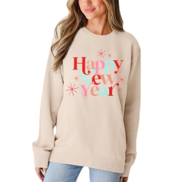 Celebrate in Style with BOUTIKOME New Year Sweatshirt