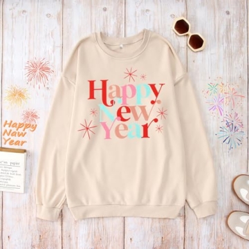 Celebrate in Style with BOUTIKOME New Year Sweatshirt