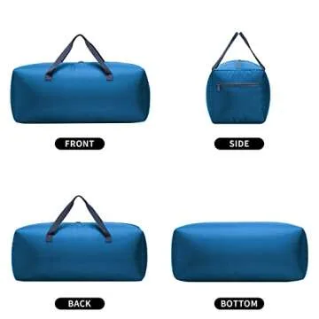 Lightweight Foldable 75L Duffel Bag for Travel & More