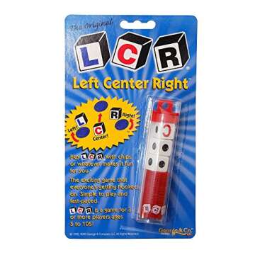 LCR Dice Game for Family Fun and Engagement