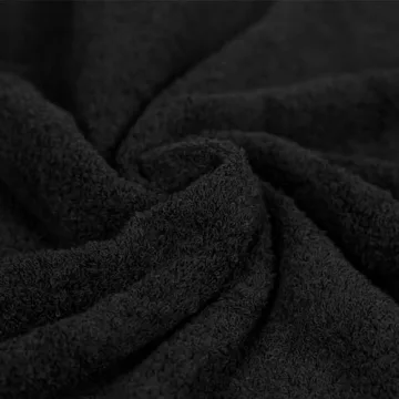 Amazon Basics Cotton Towel Set 6-Piece Oversized Black