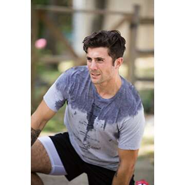 Ann Arbor T-shirt Co. Workout Sweat Progress Marker | Funny Weight Lifting Work Out Fitness T-Shirt-(Adult, L) Sport Grey