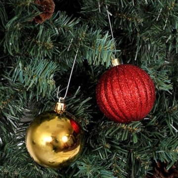 Bexter 300 Pack of Silver Ornament Hooks Christmas Tree Decorating Hooks- Metal Wire Ornament Hooks for Christmas Tree Decoration Hanging (Silver) (Happy Holidays!!)