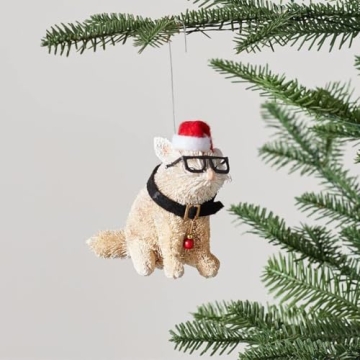 Bexter 300 Pack of Silver Ornament Hooks Christmas Tree Decorating Hooks- Metal Wire Ornament Hooks for Christmas Tree Decoration Hanging (Silver) (Happy Holidays!!)