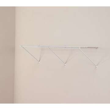 ClosetMaid 1074 Heavy-Duty Wire Shelf Kit, 4-Feet X 16-Inch, White
