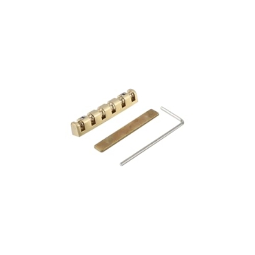 OVSAL Adjustable Brass Roller Nut for 6 String Guitars