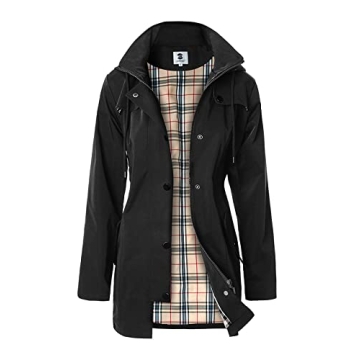 Stylish and Functional Women's Rain Jacket for All Occasions