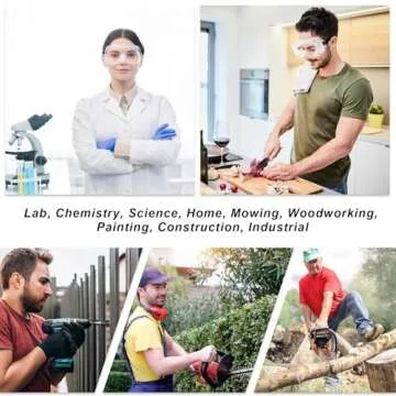 Honmein Safety Goggles for Labs and DIY Projects - 2 Pack