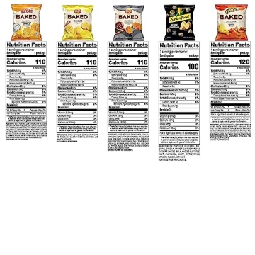 Frito Lay Baked & Popped Mix, 40 Count Variety Pack