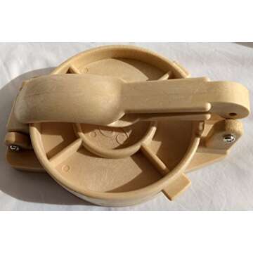 Smart Cooks 6.5" Plastic Tortilla Press – Perfect for Homemade Tortillas