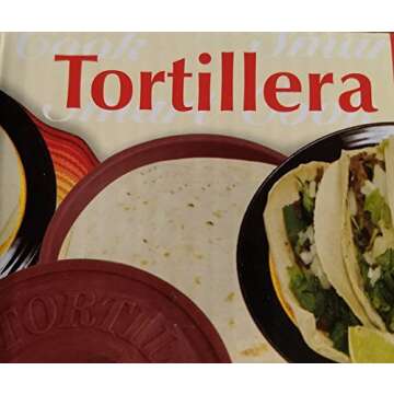 Smart Cooks 6.5" Plastic Tortilla Press - Easy to Use