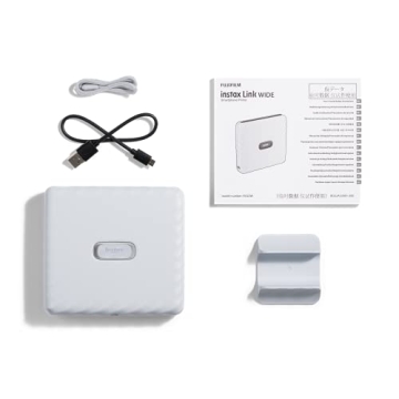 Fujifilm Instax Link Wide Printer in Ash White