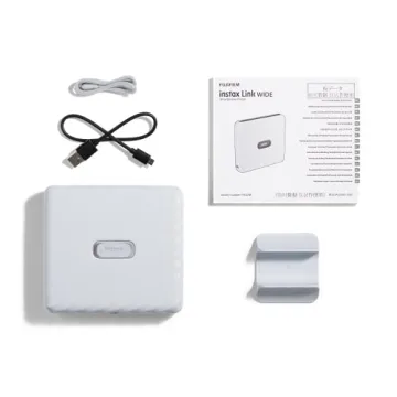 Fujifilm Instax Link Wide Printer in Ash White