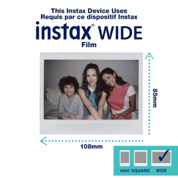 Fujifilm Instax Link Wide Printer in Ash White