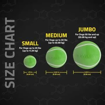 Playology Squeaky Chew Ball for Dogs | Engaging All-Natural Sweet Potato Scented Toy for Medium Dogs up to 50lbs | Squeak, Fetch, and Play