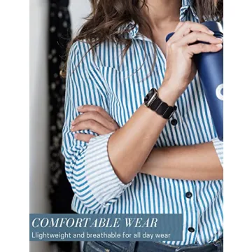 Heesch Tortoise Stretchy Watch Band for Apple Watch 38-49mm