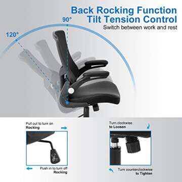 Ergonomic Office Chair with Adjustable Lumbar Support