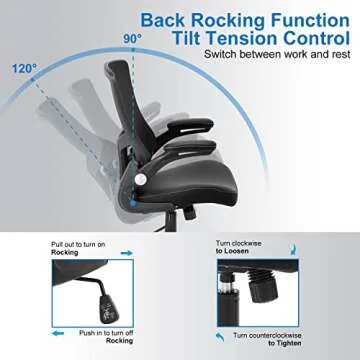 Ergonomic Office Chair with Adjustable Lumbar Support