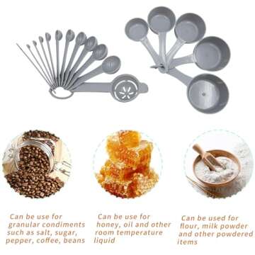 Tongjude 45 Piece Silicone Baking Set for All Occasions