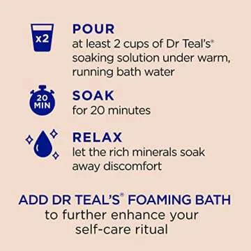 Dr Teal's Epsom Salt Soak with Oat Milk & Argan Oil 3 lbs