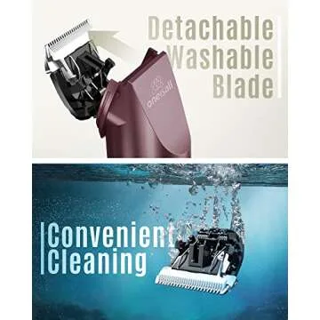 oneisall Quiet Dog Clippers Rechargeable Grooming Set