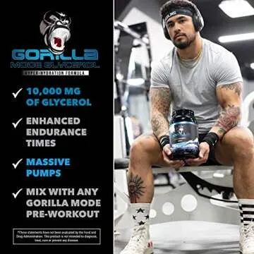 Gorilla Mode Glycerol Hydration Boost for Workouts