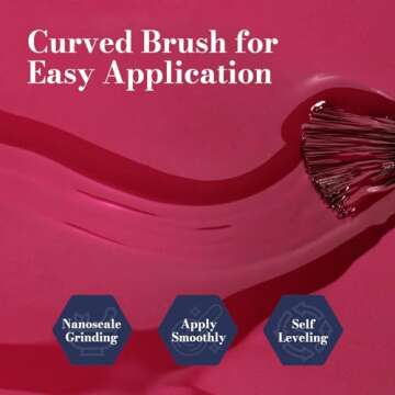 MelodySusie Fleurwee Hema Free Gel Nail Polish - Raspberry Red