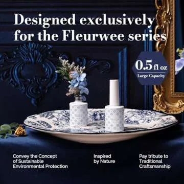 MelodySusie Fleurwee Hema Free Gel Nail Polish - Raspberry Red