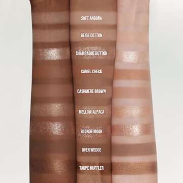 dasique Shadow Palette #15 Beige Knit 9.2g I 9 Blendable Shades in Smooth Matte and Shimmer Finishes with Gorgeous Pearls | Eye Makeup Palette | Cruelty Free | K-beauty