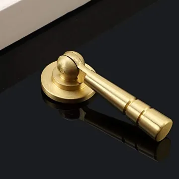 Stylish BOLWHAO Brass Tear Drop Knobs for Cabinets