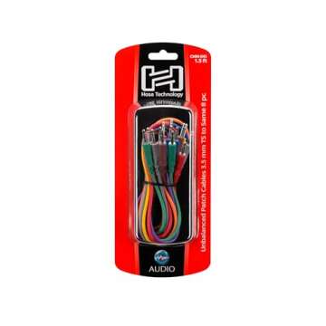 Hosa CMM-845 Patch Cables - 8-Pack Assorted Colors