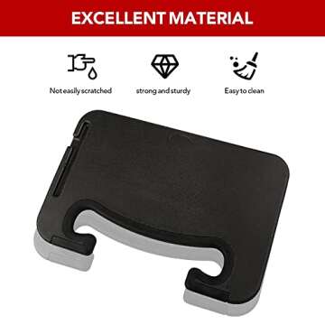 BASENOR Tesla Steering Wheel Desk for Eating and Work