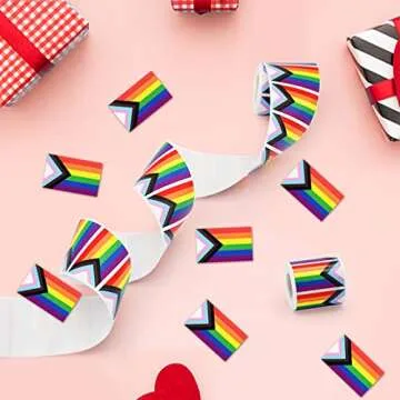 300 Premium Gay Pride Stickers for Vibrant Celebrations