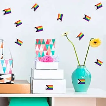 300 Premium Gay Pride Stickers for Vibrant Celebrations