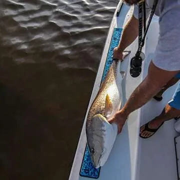 Castaway Customs | SeaDek Foam Fish Ruler | 3M Adhesive Backing | Perfect Accessory for Fishing Boats, Coolers & Kayaks | 36" Fishing Measurement Tool | Terra/Black