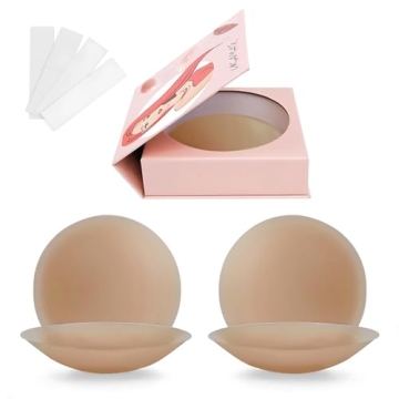 UKAMAR Nipple Covers for Women – 2 Pairs – Silicone Pasties with Adhesive