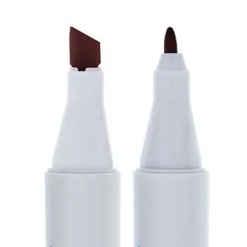 80 Color Super Markers Primary & Secondary Tones Dual Tip Set - Double-Ended Permanent Art Markers with Fine Bullet & Chisel Point Tips - Ergonomic Tri-Oval Barrels - Draw, Sketch, Illustrate, Manga