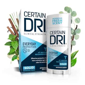 Certain Dri Everyday Strength Clinical Antiperspirant Solid Deodorant Bundle with Dry Idea