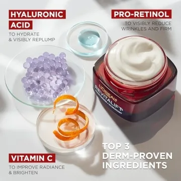 L'Oreal Revitalift Anti-Aging Moisturizer with Pro Retinol and Vitamin C