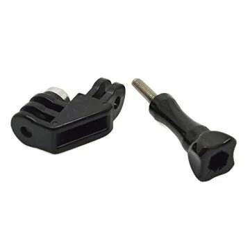 Williamcr 90 Degree Direction Adapter Elbow Mount with Thumb Screw for GoPro 12/11/10/9/8/7/6/5 Black,Session 5/4 Action Cameras