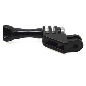 Williamcr 90 Degree Direction Adapter Elbow Mount with Thumb Screw for GoPro 12/11/10/9/8/7/6/5 Black,Session 5/4 Action Cameras